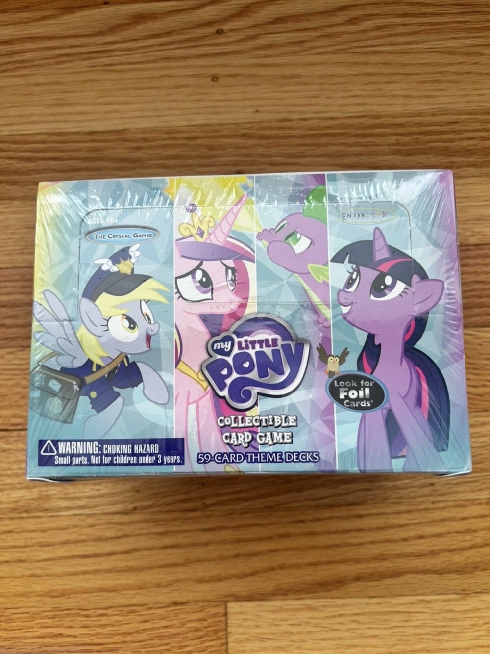My Little Pony CCG 'Crystal Games' Theme Deck 8ct Display Box SEALED
